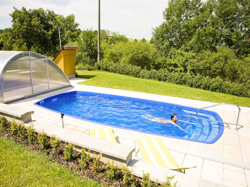 Piscina interrata in vetroresina ORION