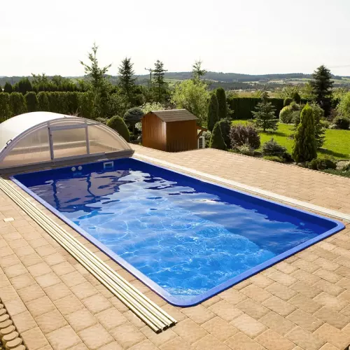 Piscina interrata in vetroresina PEGAS S 6,10 x 3,10 - h.1,40