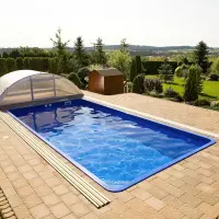 Piscina interrata in vetroresina PEGAS S 6,10 x 3,10 - h.1,40