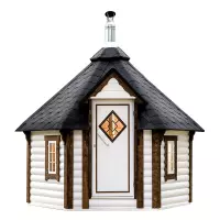 Sauna finlandese tradizionale da esterno LOKI 5-7 posti