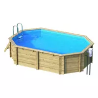 Piscina in legno NaturalWood BWT TROPIC +510 - 4,95 x 3,45 x h.1,20 m