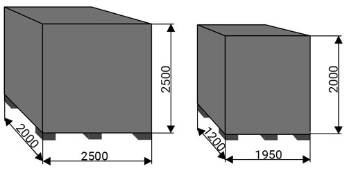 misure pallet sauna ade