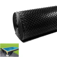 Membrana isolante HDPE 1,5 x 20 m per piscine in legno