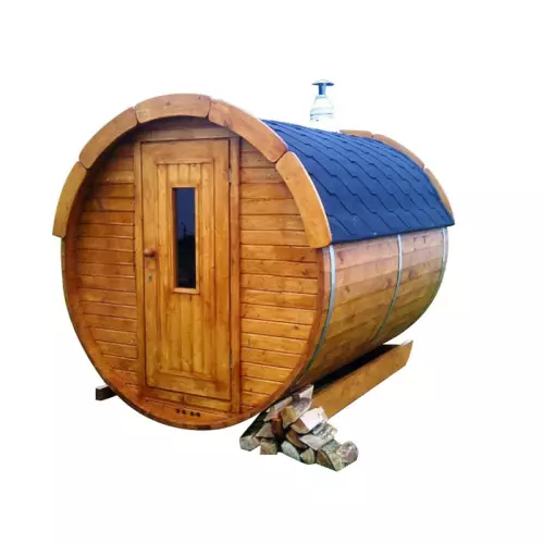 Sauna finlandese tradizionale da esterno PLUTONE 4-6 posti