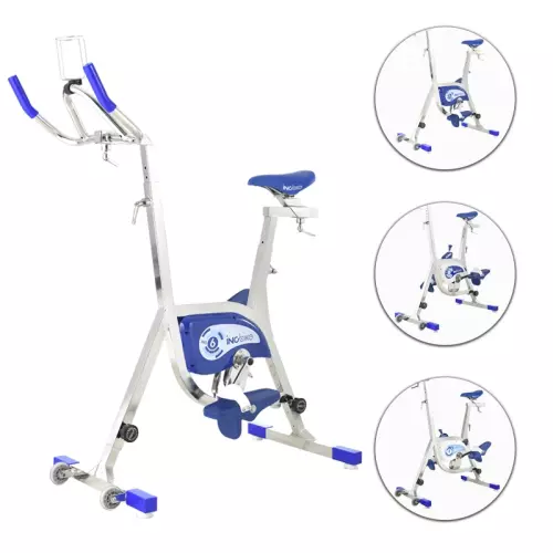Cyclette Aquabike Fitness INOBIKE con telaio in acciaio AISI 316