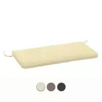 Cuscino da esterno per panca a 2 e 3 posti, con bordino decorativo