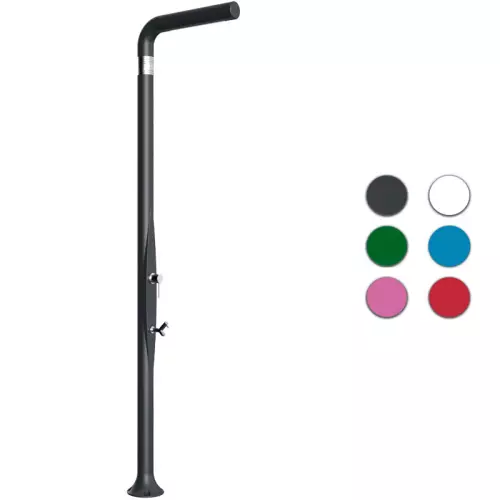 Doccia da giardino e per interno FUNNY YANG in polietilene, con lavapiedi