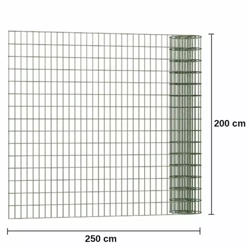 Rete metallica STRAUS in rotolo da 250 x h 200 cm
