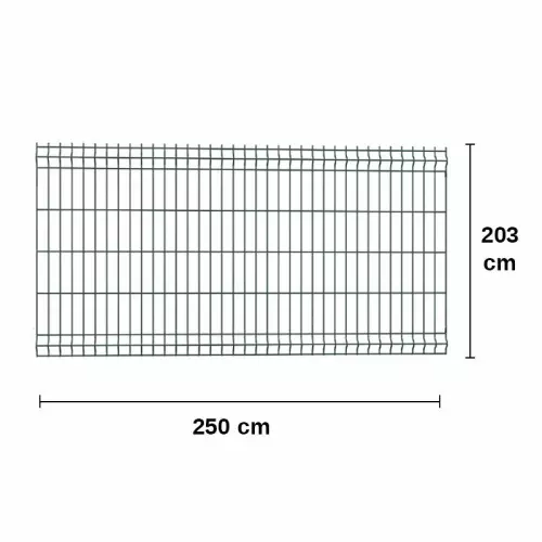 Rete metallica RAVEL a pannello 250 x h 203 cm