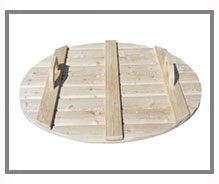 copertura tinozza in legno