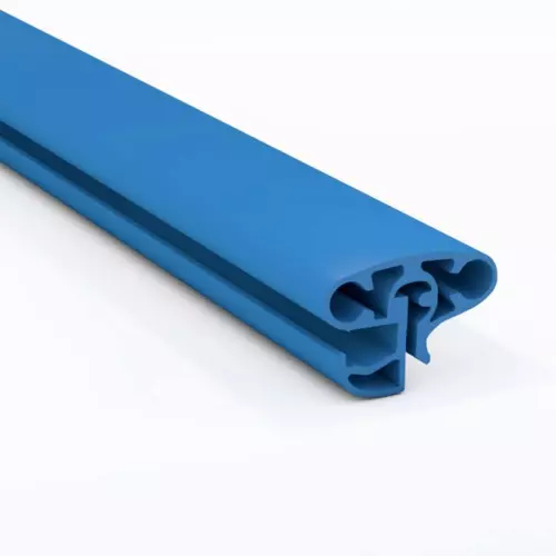 Kit Profili Superiori Rigidi per Piscina Circolare Ø 6,00 m : in pvc blu
