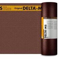 Membrana alveolare drenante HDPE h. 1,5 x 20 m per piscine in legno