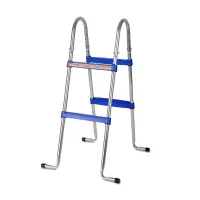 Scaletta a ponte GRE 2x2 gradini h 98 cm per piscine fuori terra