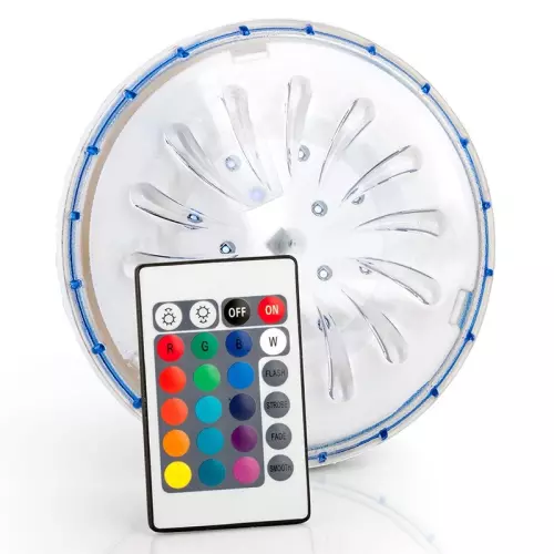 Faretto LED Multicolor Gre per piscina fuori terra con telecomando
