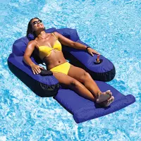 Poltrona gonfiabile galleggiante per piscina Chaise longue