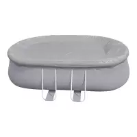 Copertura invernale per piscina ovale 5,40 x 3,04 m Avenli modello Chinook