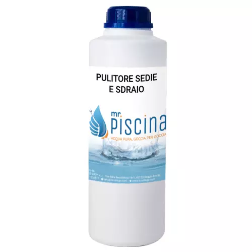 Pulitore sgrassante per lettini, sdraio, ombrelloni e tende da sole