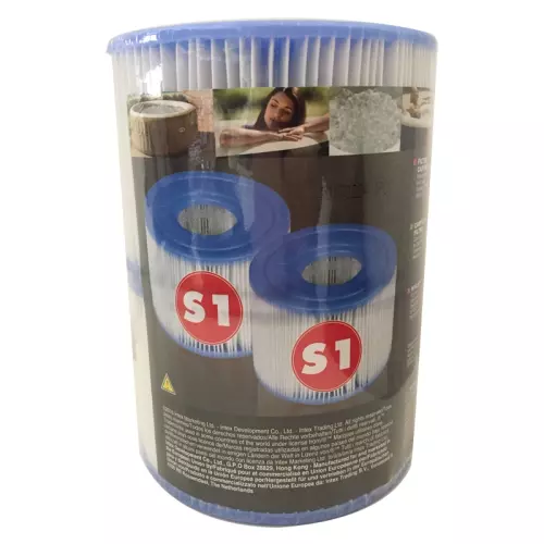 Cartuccia filtro modello "S1" per piscine INTEX spa - confezione con 2 pz