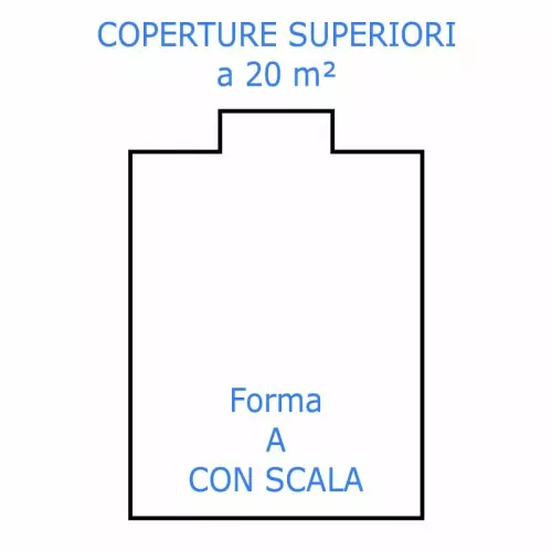 Copertura invernale di sicurezza POOLSAFE FREEZE con occhielli e tiranti elastici : Forma rettangolare con scala