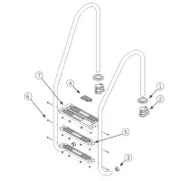 Ricambi per scalette interne modelli Trianon, Chambord, Rambouillet, Finlandese