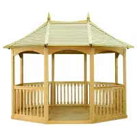 Gazebo da giardino in legno BROMPTON PAVILION