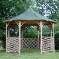 Gazebo da giardino in legno CHOPIN