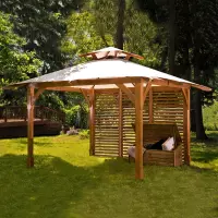 Gazebo a baldacchino in legno CANOPY LUX