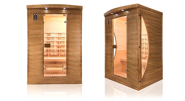 Sauna a raggi infrarossi Spectra da 2 posti