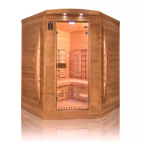 Sauna infrarossi CALINDA da 3 posti angolare