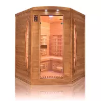 Sauna infrarossi CALINDA da 3 posti angolare