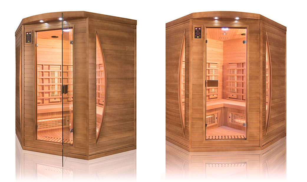 Sauna a raggi infrarossi Spectra da 3 posti