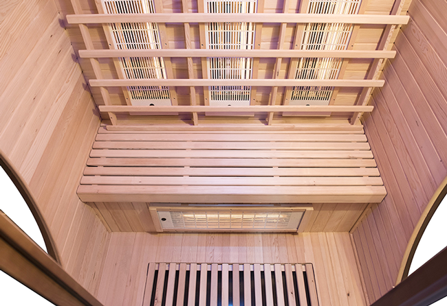 sauna MULTIWAVE con tecnologia Dual Healthy