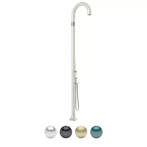 Doccia da giardino e per interno FUNNY YIN TOP LINE in polietilene, con doccetta mobile