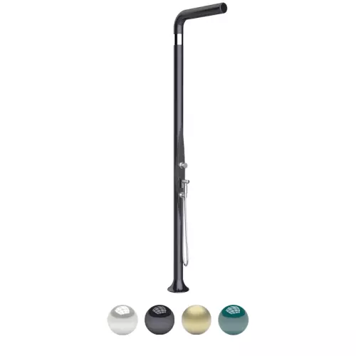 Doccia da esterno ed interno FUNNY YANG TOP LINE in polietilene, con doccetta mobile