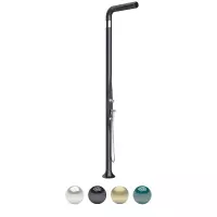 Doccia da esterno ed interno FUNNY YANG TOP LINE in polietilene, con doccetta mobile