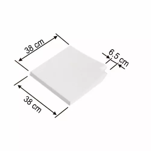 Bordo piscina Rossena ANGOLO RETTO 38 x 38 cm - Bianco