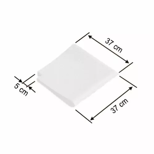 Bordo piscina Rossena ANGOLO ROVESCIO 37 x 37 cm - Bianco