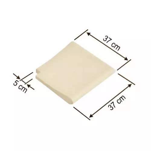 Bordo piscina Rossena ANGOLO ROVESCIO 37 x 37 cm - Sabbia