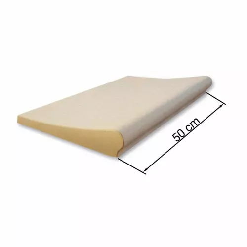 Bordo piscina Rossena DRITTO 50 x 31,5 cm - Sabbia