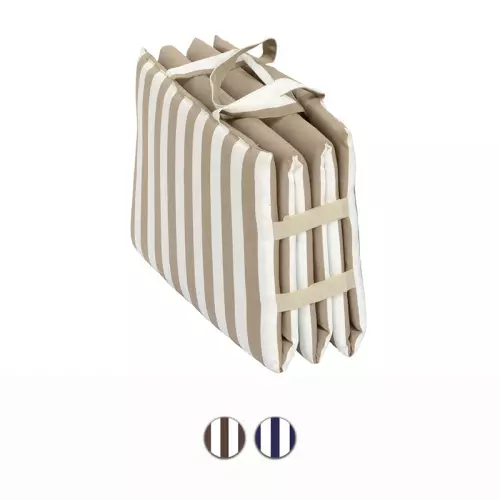 Materassino prendisole pieghevole con maniglie, idrorepellente