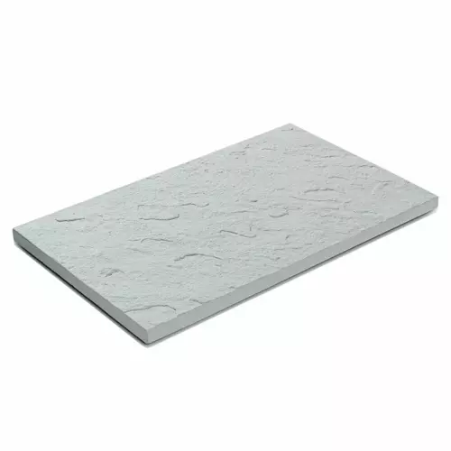 Lastra in pietra ricostruita PORTOFINO Autentika 80x50 cm per pavimentazione - Vendita al pezzo : GRIGIO MIX
