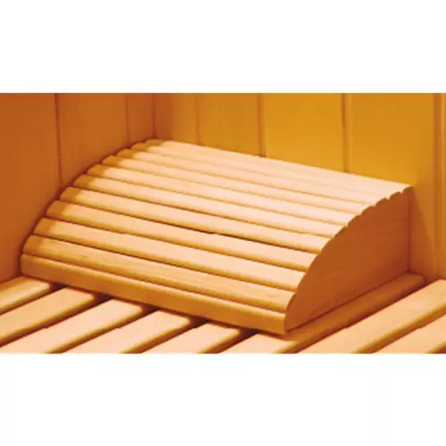 Cuscino Poggiatesta Ergonomico in legno per sauna finlandese o Infrarossi