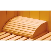 Cuscino Poggiatesta Ergonomico in legno per sauna finlandese o Infrarossi