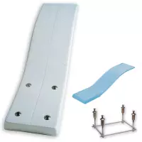 Trampolino per Piscina Modello Delfino 1,60 mt con ancoraggi