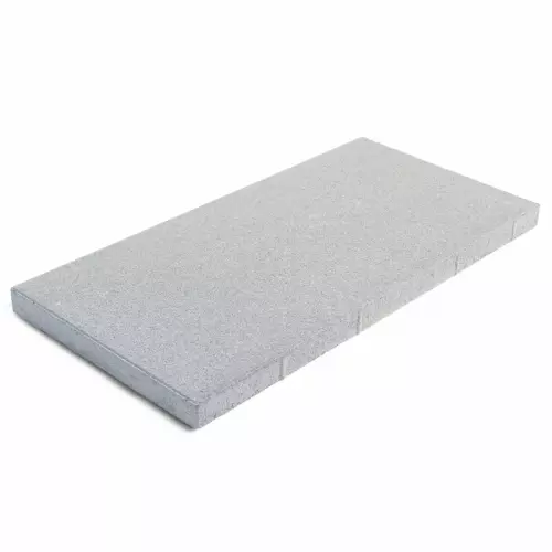 Lastra in pietra ricostruita MONREALE Autentika 80x40 h 4 cm - Granito Grigio