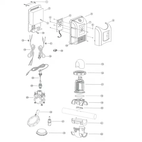 Ricambi per sterilizzatore a sale Ei Zodiac