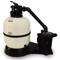 Filtro a sabbia AQUARIUS MONO fino a 14 m³/h con valvola dall'alto monoblocco