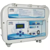 Quadro elettrico T-CONTROL 2 con trasformatore fari per piscine a bordo sfioro