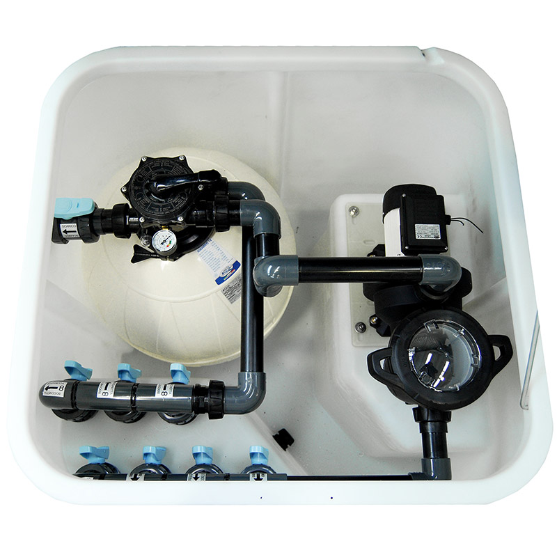 Locale tecnico EASY 1 TOP con filtro AQUARIUS fino a 14 m&Acirc;&sup3;/h