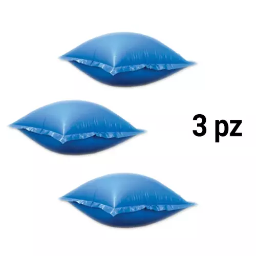 Cuscino ad aria 1,22 x 1,22 x h 0,55 m per coperture invernali - 3 pezzi